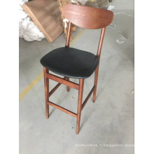 Nouvelle arrivée meubles en cuir chaise haute jambes tabouret de bar à Dubaï